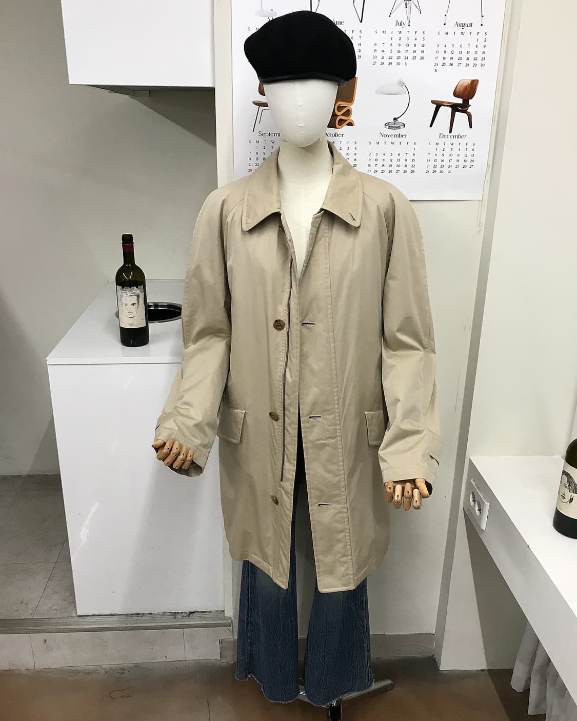 버버리 누빔 사파리 코트 상품이미지7