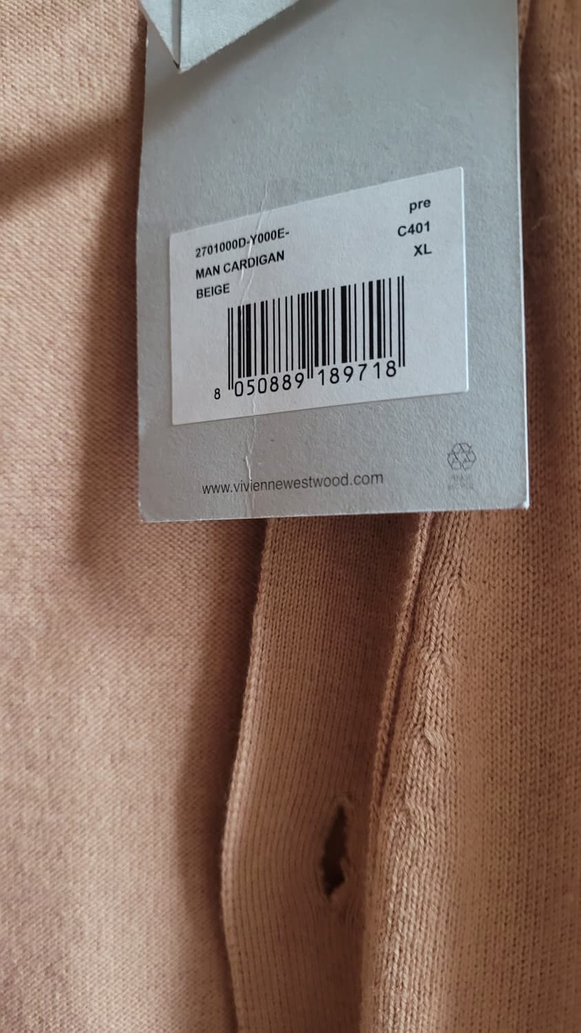 비비안웨스트우드 가디건 정품 새거 상품이미지4