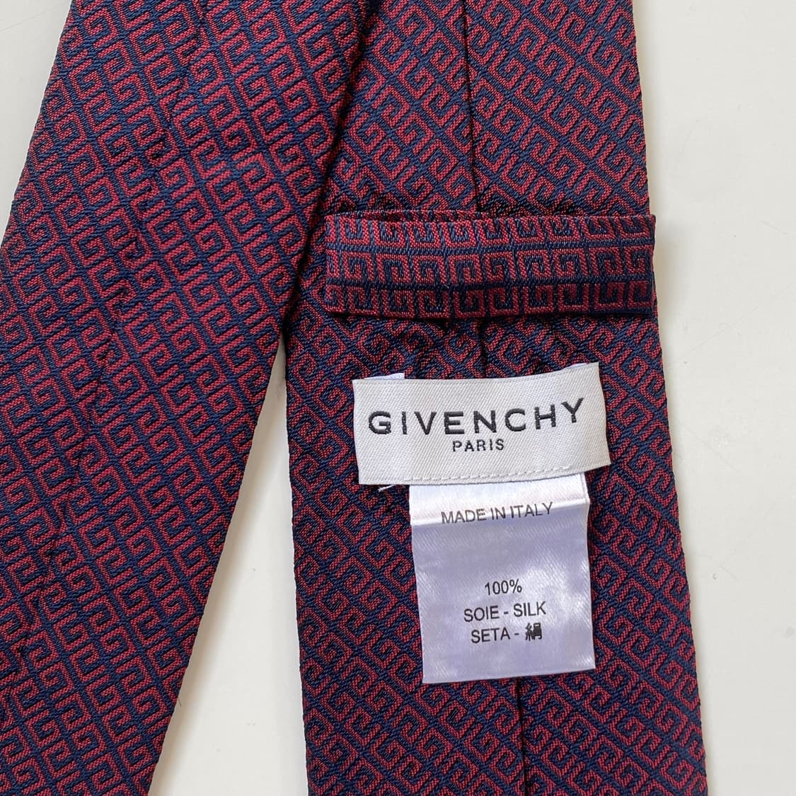 최신형 지방시 모노그램 정품 명품넥타이 (GIVENCHY)6.6cm 상품이미지5