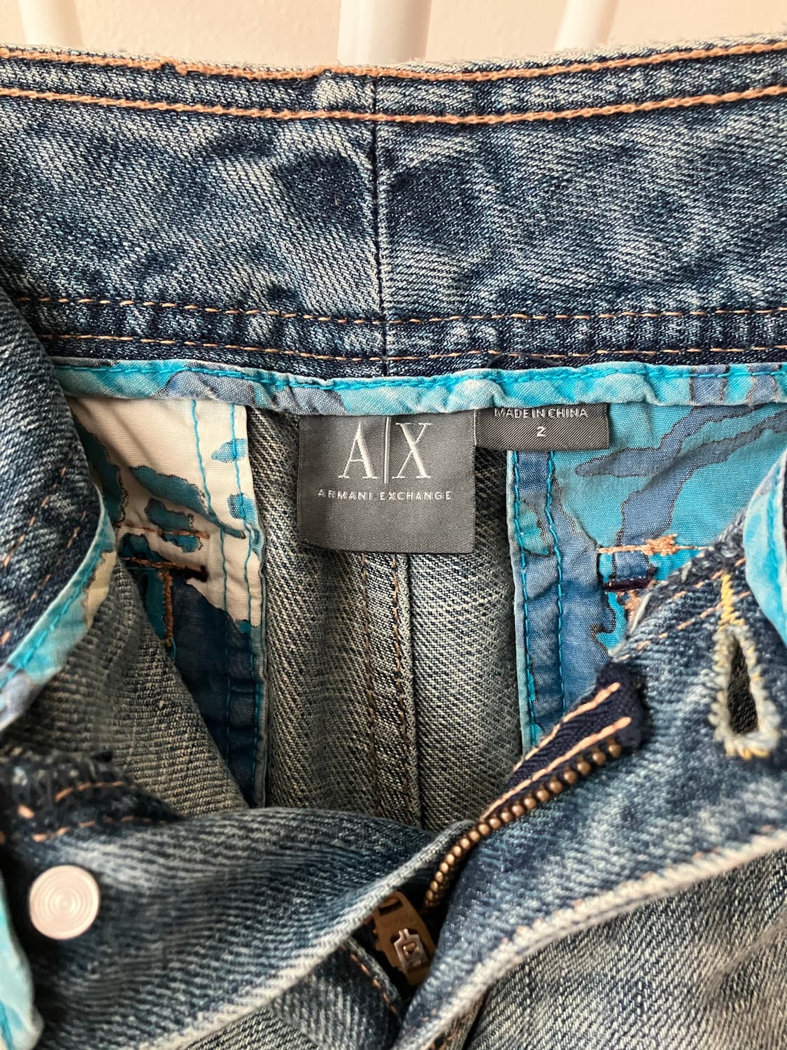 아르마니 익스체인지 벌룬 청반바지 상품이미지4