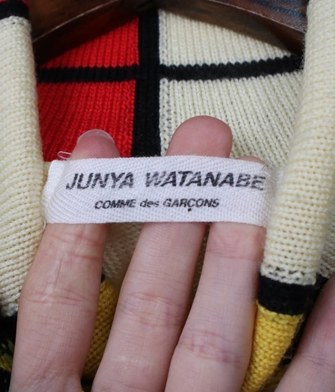  JUNYA WATANABE 꼼데 2001년 니트 상품이미지2