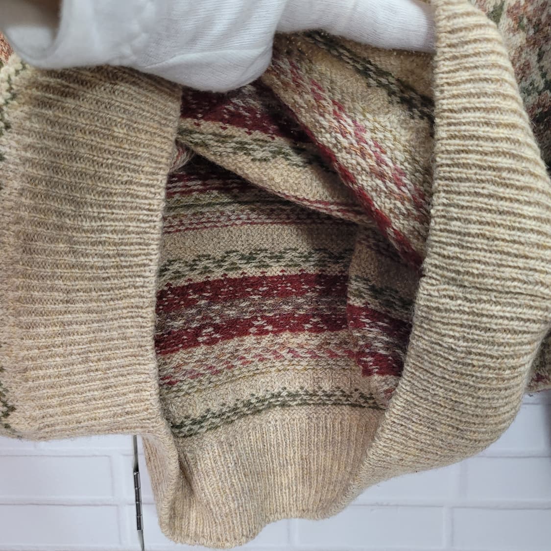 로라 애슐리 울100% 스웨터 Made in Great Britain M 상품이미지7