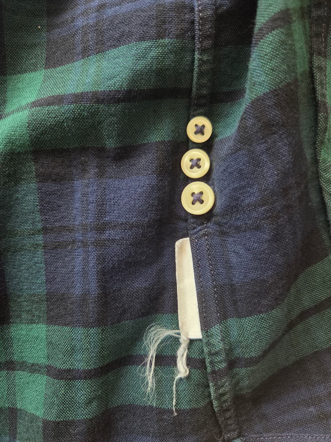 폴로 블랙와치 클래식핏 셔츠 남성  s 상품이미지3