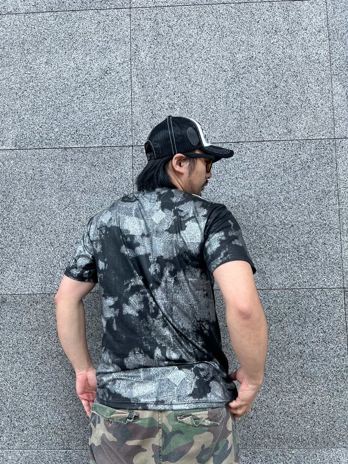 은박 포인트 반팔  상품이미지1