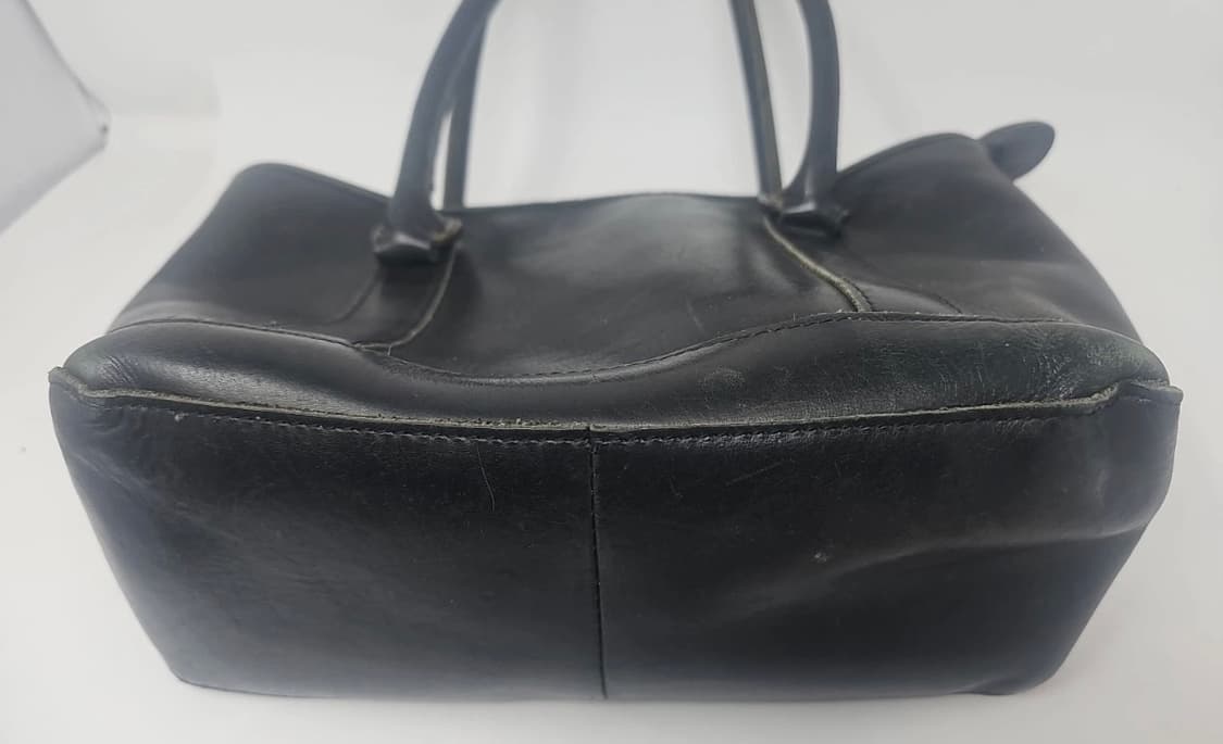 L.L.Bean Field & Town 블랙 레더 토트백 / 엘엘빈 빈티 상품이미지4