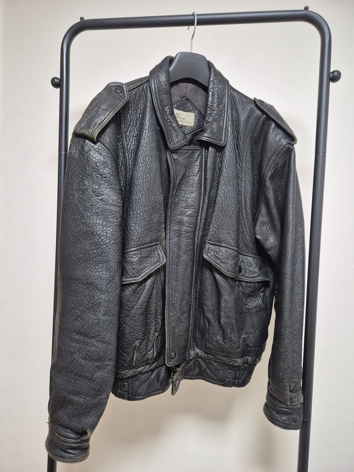 재패니즈 빈티지 오버사이즈 가죽자켓 상품이미지1