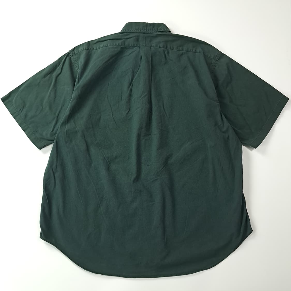 CK809 2XL 폴로 90s 포레스트그린 반팔 셔츠 남방 상품이미지6