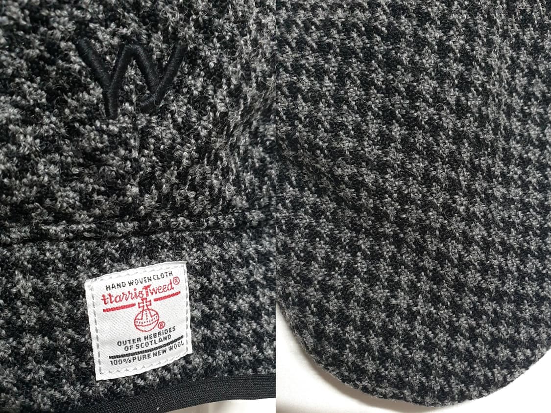 제비체크 오픈와이와이 해리스 트위드 바이시클 폴더블 이어 플랩스 볼캡  상품이미지9