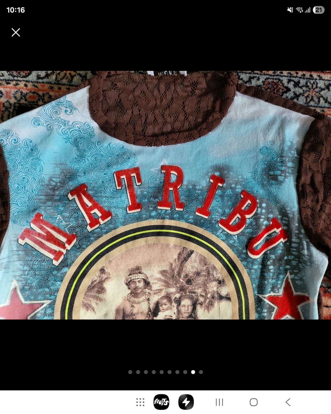 프랑스 수입 모르간 에스닉 티셧 상품이미지2