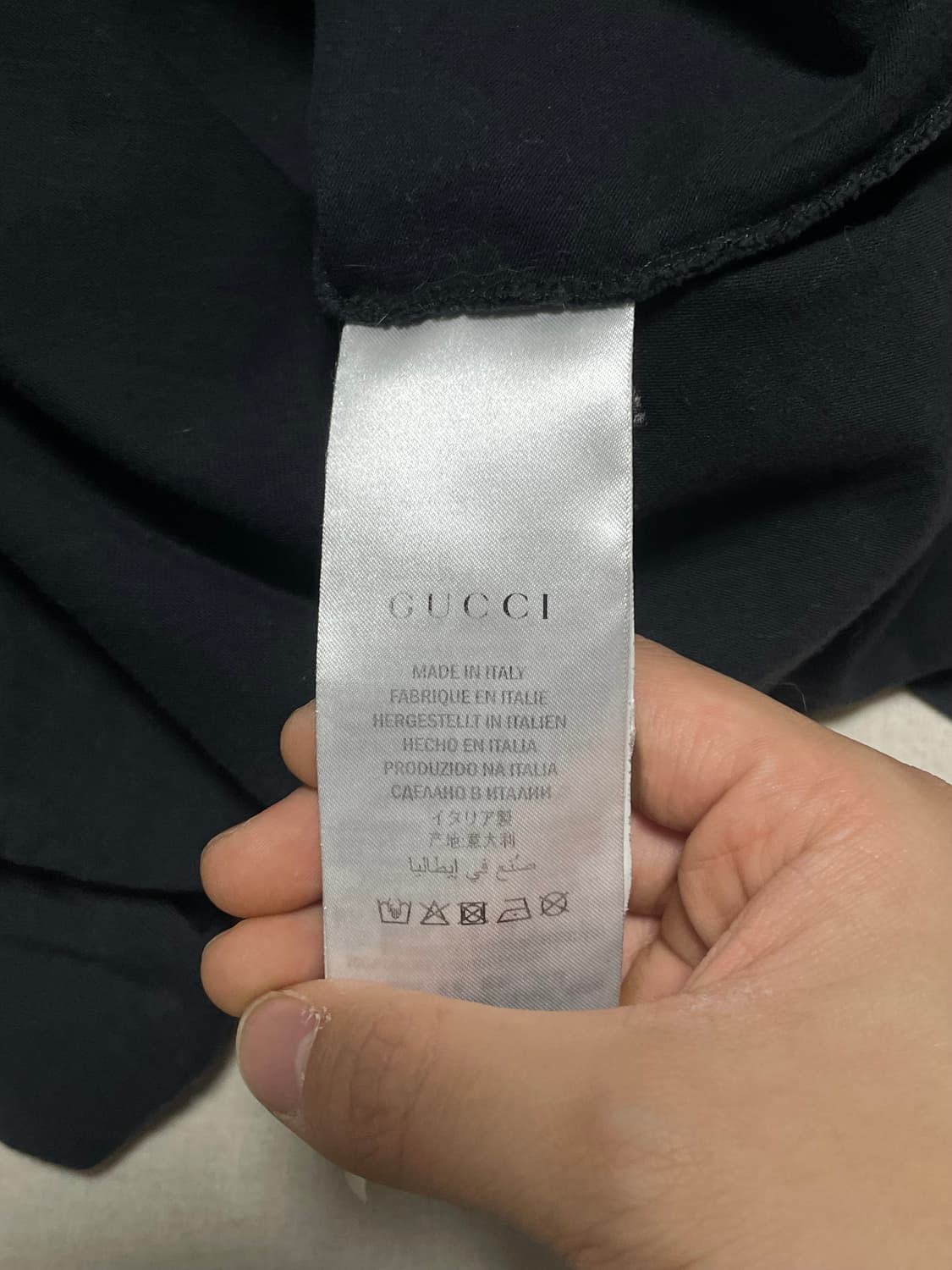 [백화점판] 구찌 블레이드 반팔 티셔츠 [L] 상품이미지4