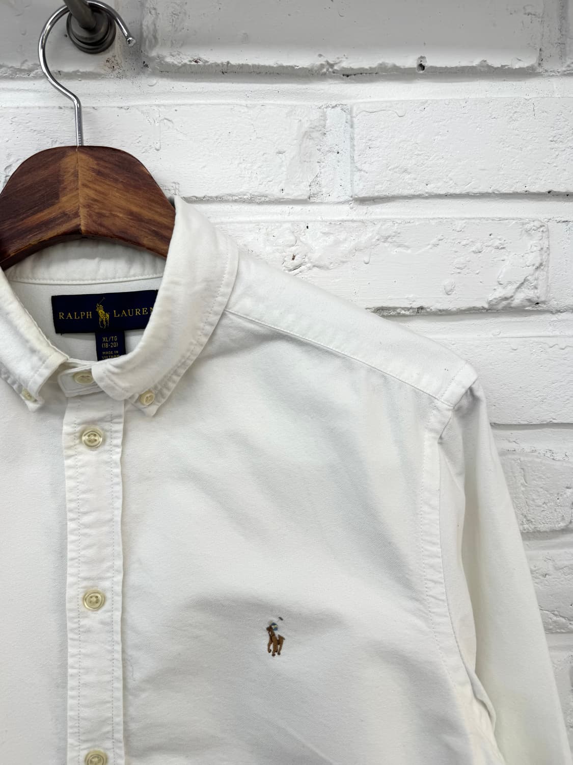 랄프로렌 화이트 셔츠 상품이미지4