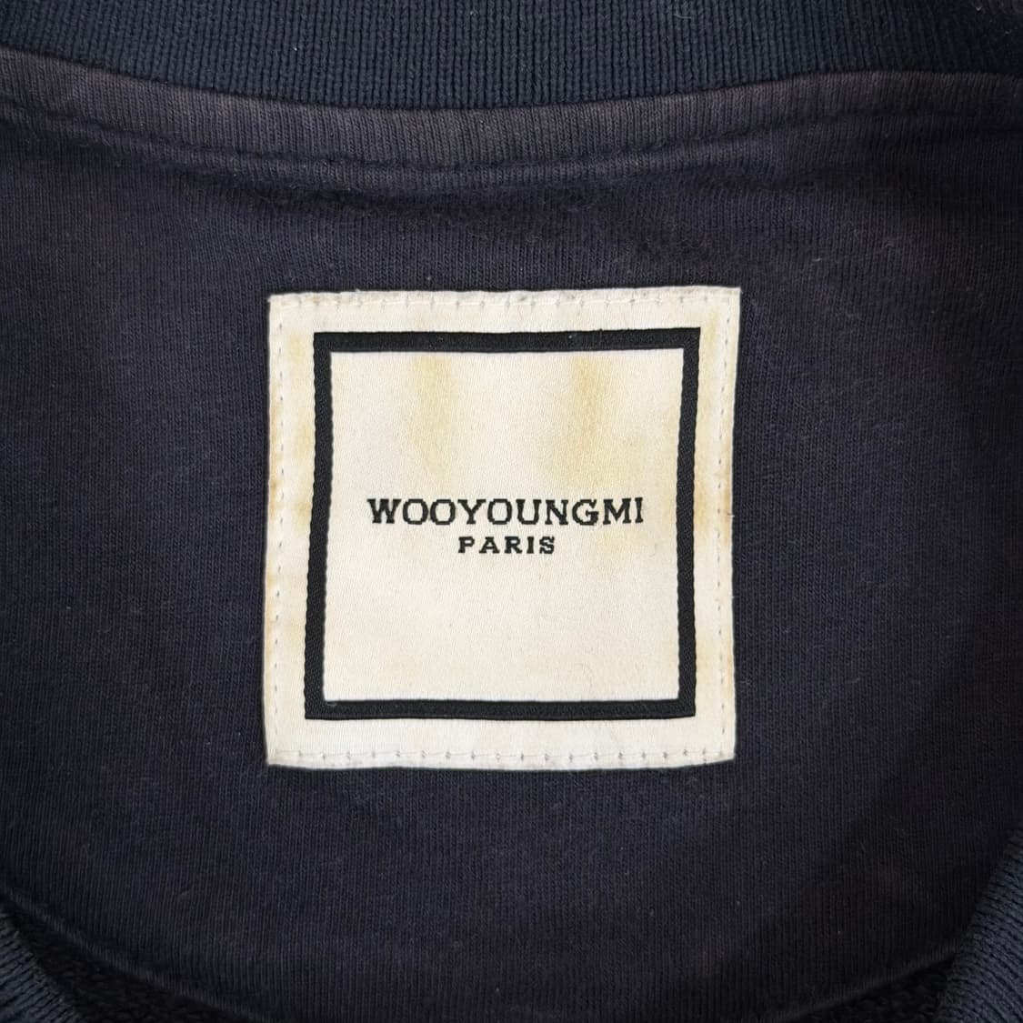 우영미 플라워 백로고 맨투맨 상품이미지4