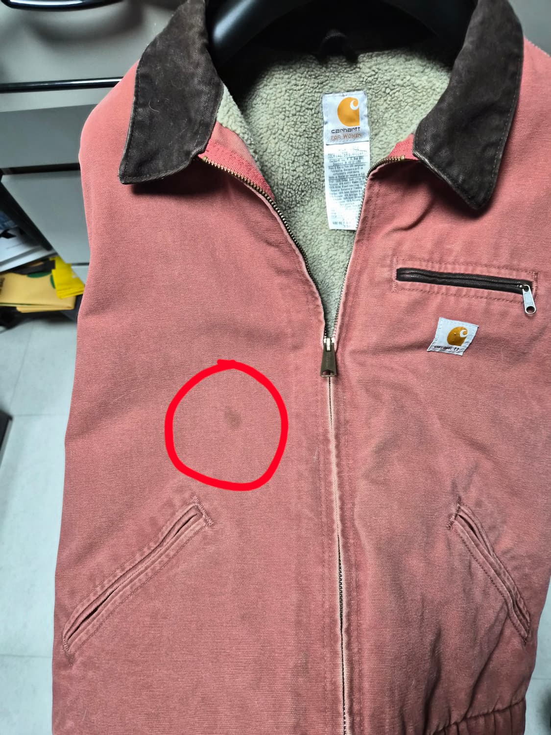 칼하트 디트로이트 WJ097(J97) VRS 엑스라지 레귤러(남성L) 상품이미지5