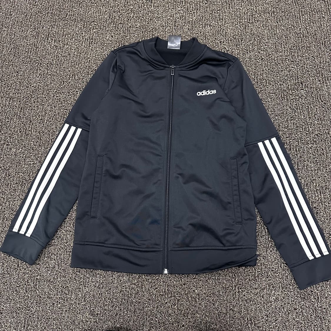 아디다스 여성 집업 트랙탑 져지 블랙 M 상품이미지1