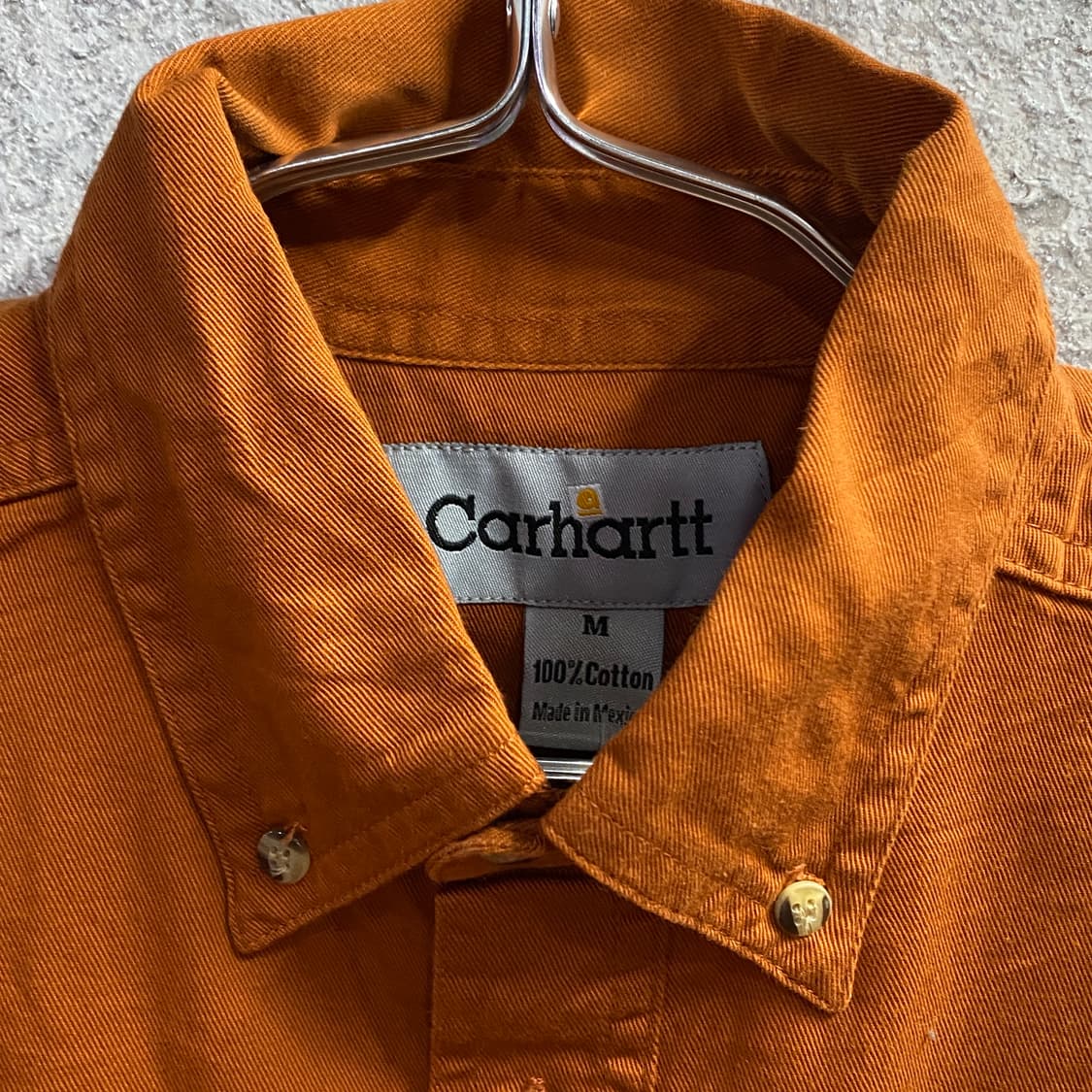 칼하트 패치로고 원포켓 브릭 셔츠 B3158 상품이미지3