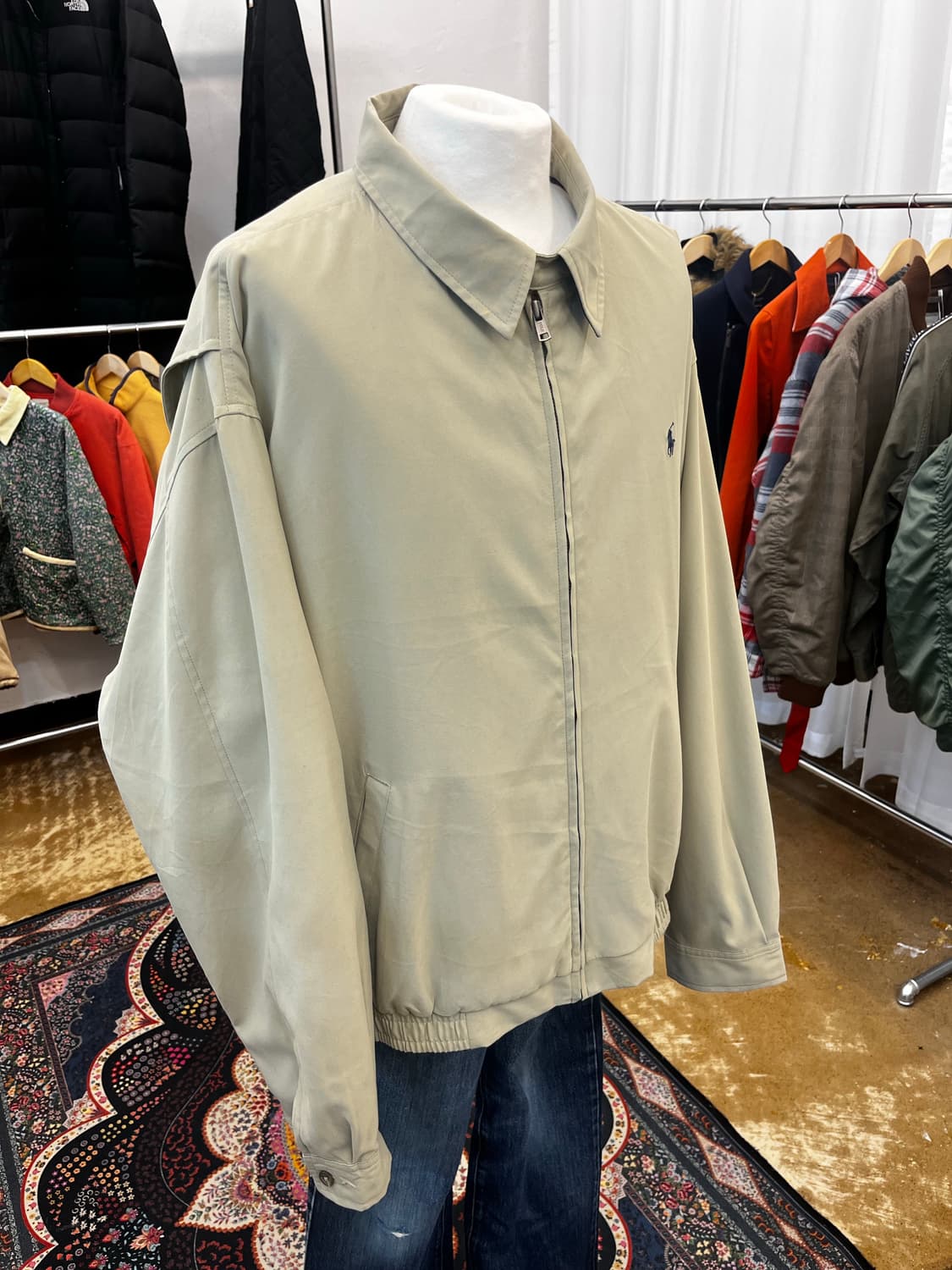 폴로 랄프 로렌 스윙 자켓 베이지 상품이미지3