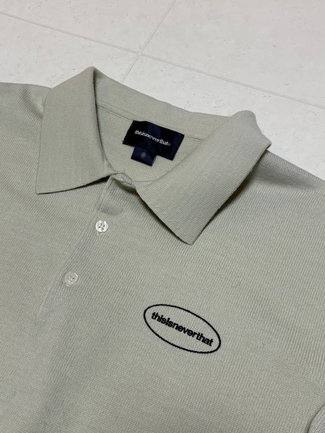 m)디스이즈네버댓 니트 크림 상품이미지2