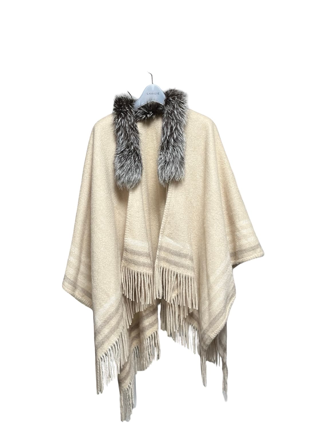 고비 GOBI 실버폭스 캐시미어100 판쵸 상품이미지1