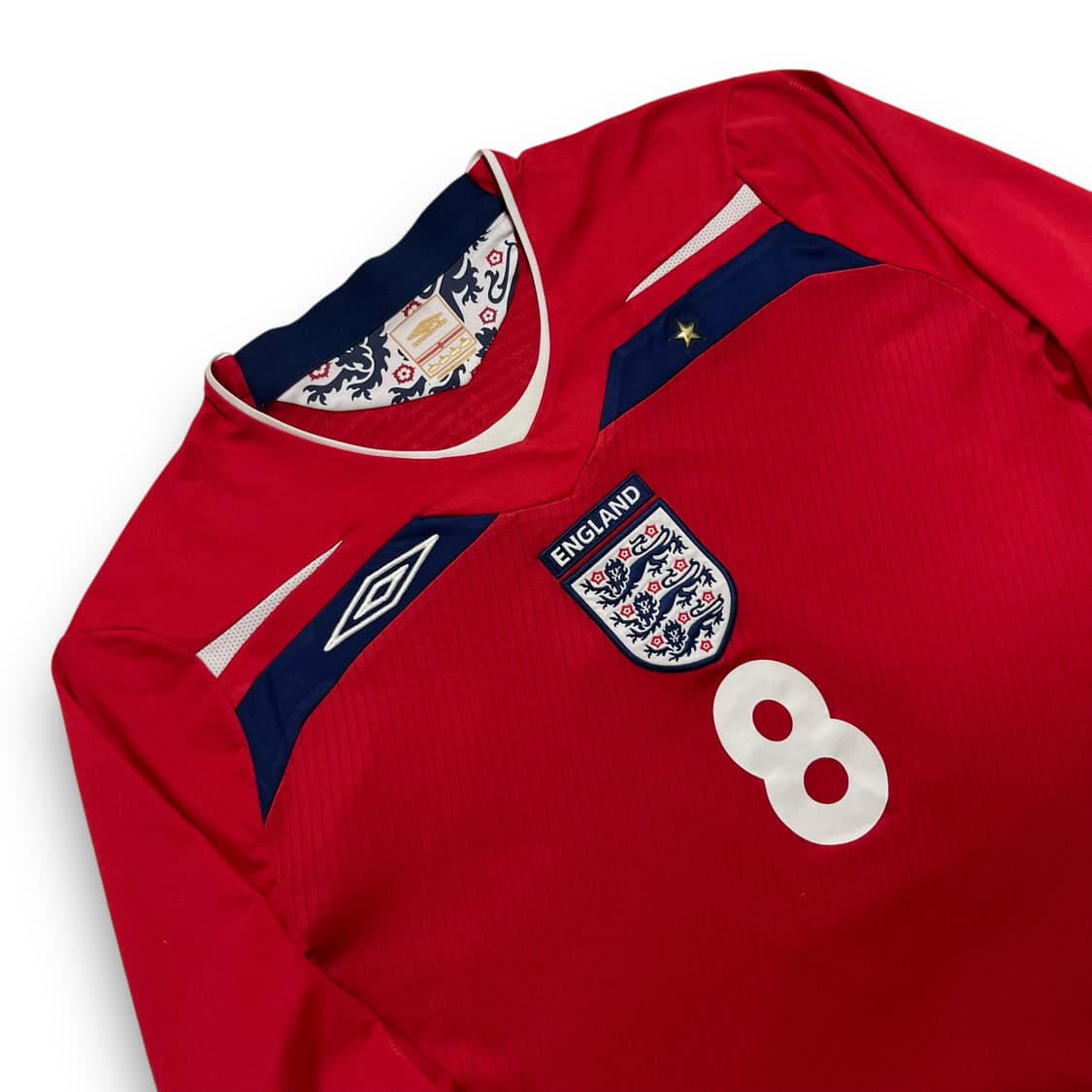 Umbro 2008-10 England Away Long Shirt 상품이미지2