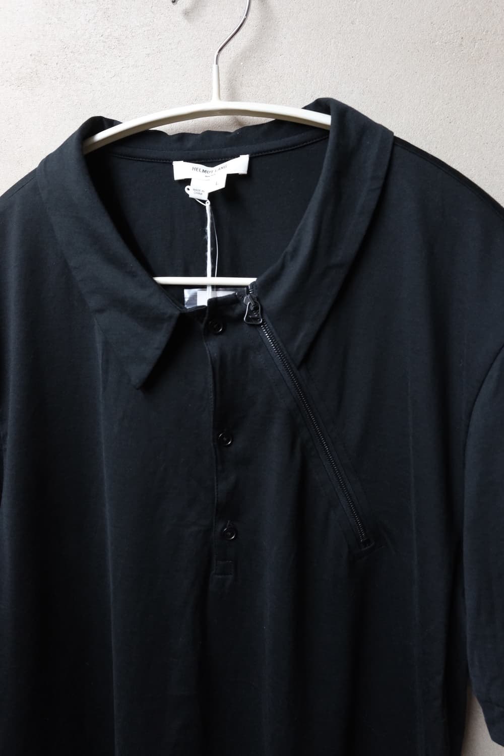 Helmut lang 카라 집업 티셔츠 L 상품이미지1