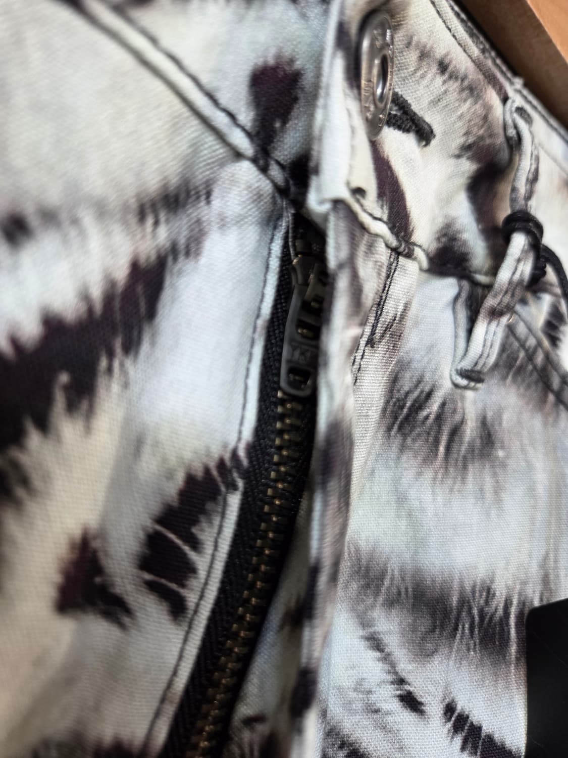 G-STAR 화이트 타이거 패턴 청바지(W26/L30) 상품이미지4