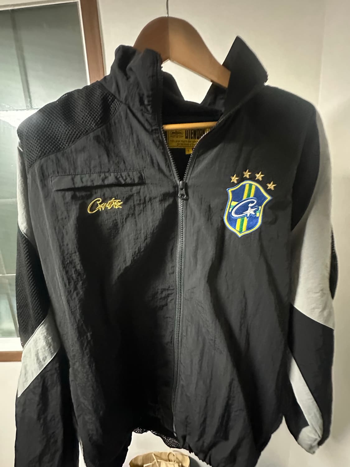[L] 코르테이즈 올림픽 슈쿠 자켓 브라질 블랙 그레이 상품이미지1