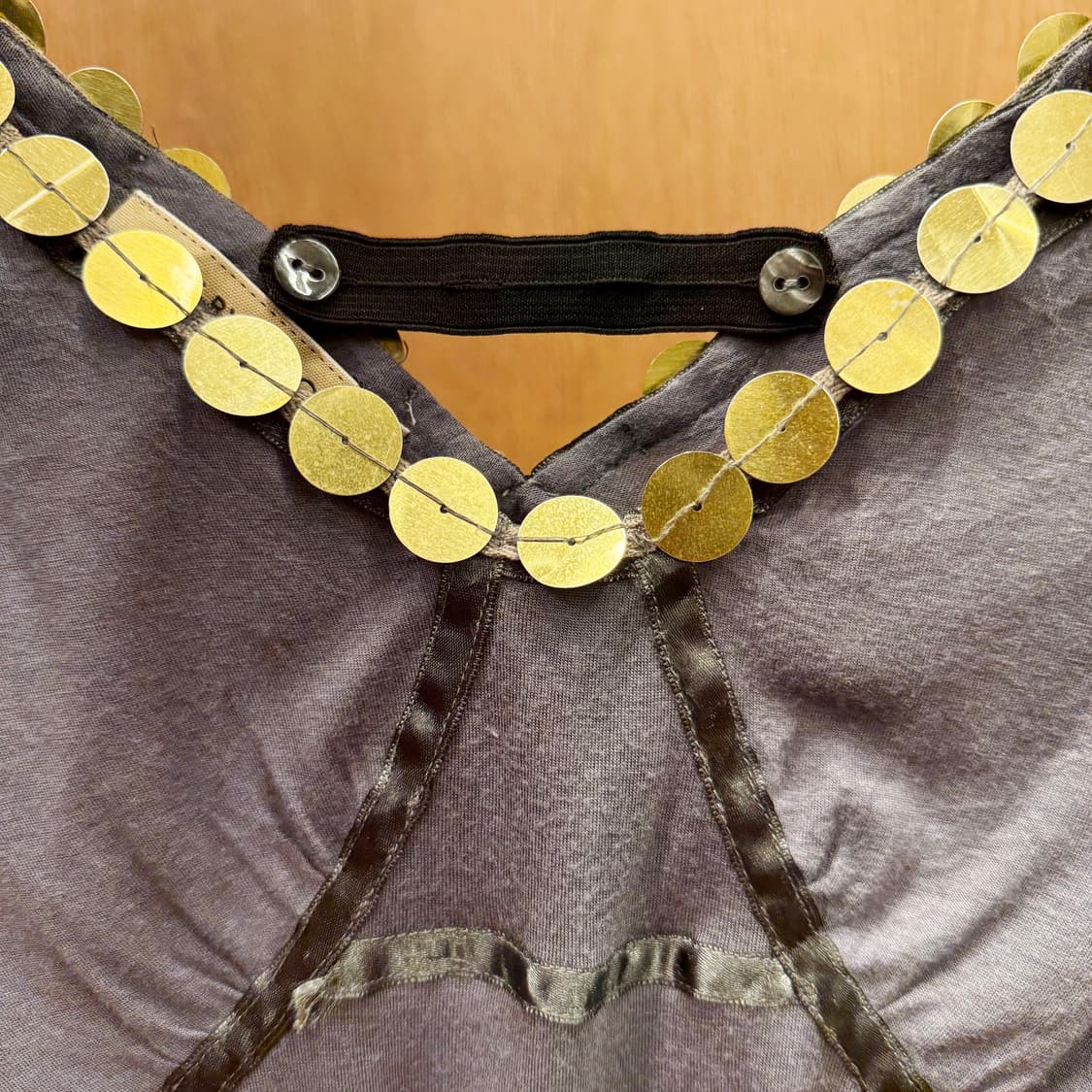 씨 바이 끌로에 로고 프린팅 반팔 티셔츠 퍼프소매 캐주얼 오렌지 상품이미지6