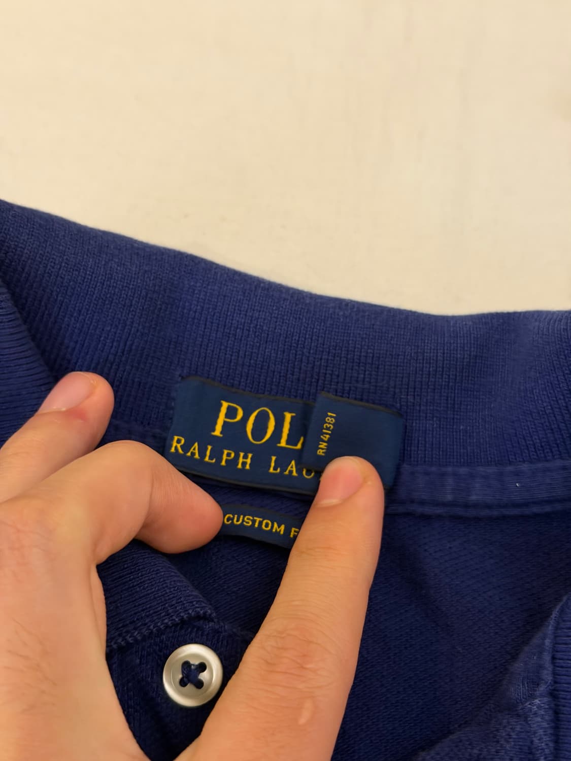 폴로 랄프로렌 빅포니 치프키프 반팔 카라티 블루 상품이미지4