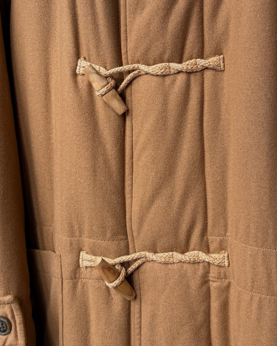 [S-M]글로버울 GLOVERALL 패디드 울 캐시미어 더플코트 상품이미지6