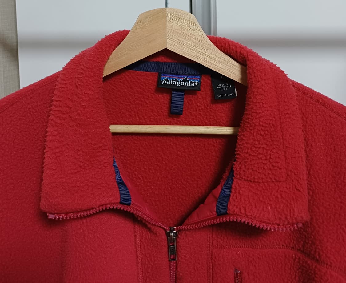 🇺🇸 [L] 파타고니아 신칠라 플리스 자켓 - 레드 상품이미지3