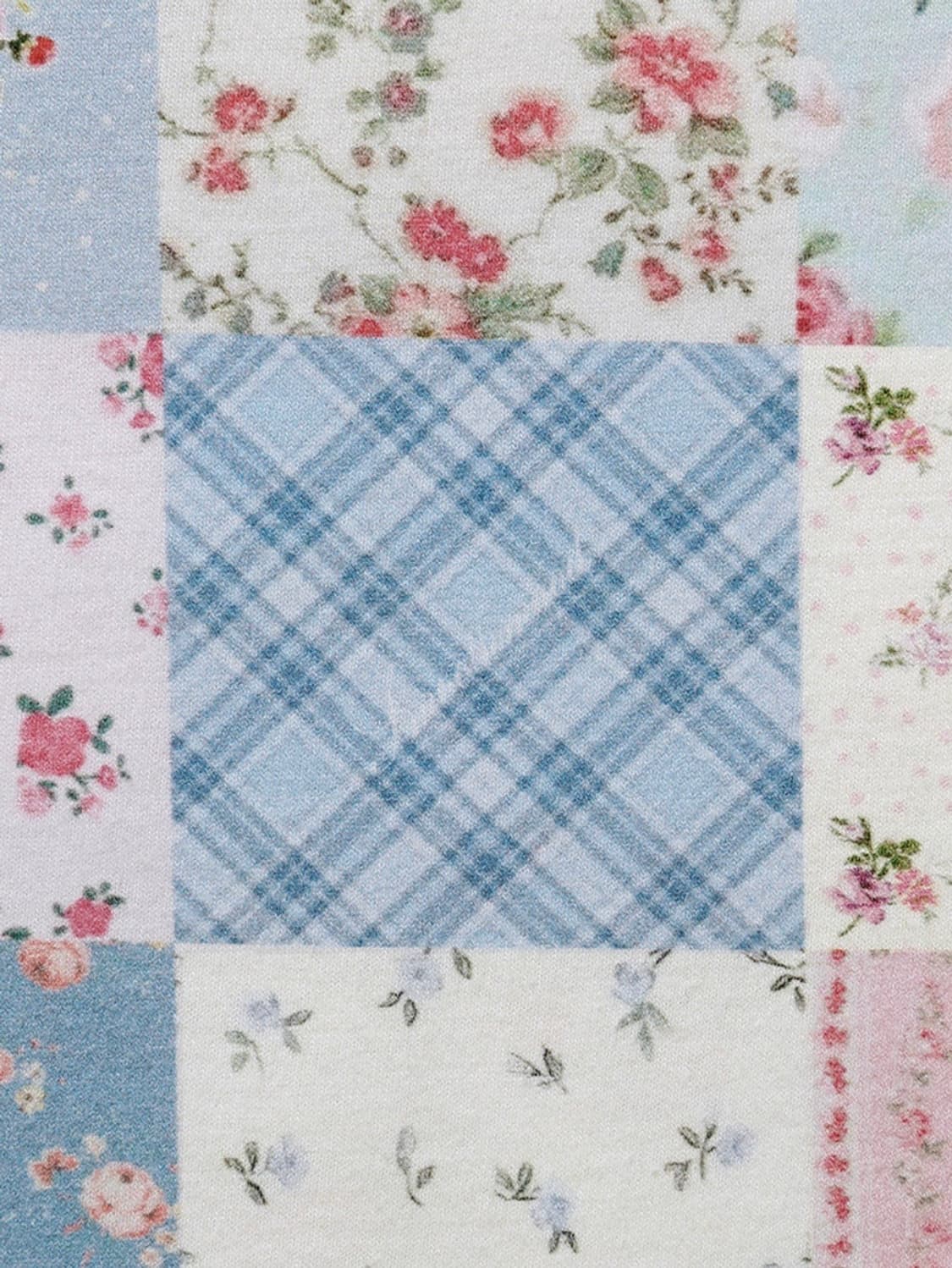 스무스무드 Shalott Floral Patchwork Tee 상품이미지4