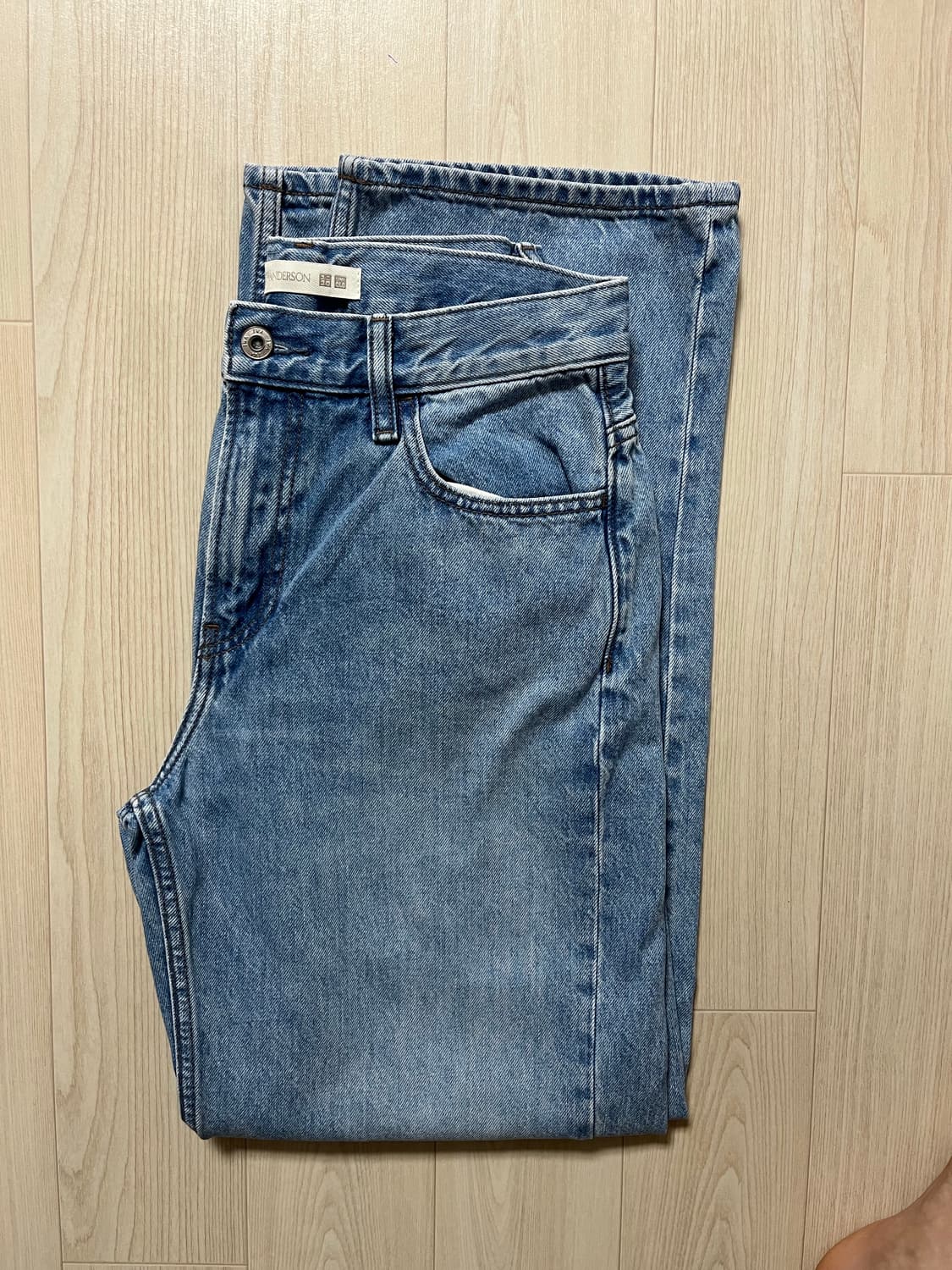 [jw앤더슨]유니클로 jw 앤더슨 데님팬츠_일본공홈제품 (28size) 상품이미지5