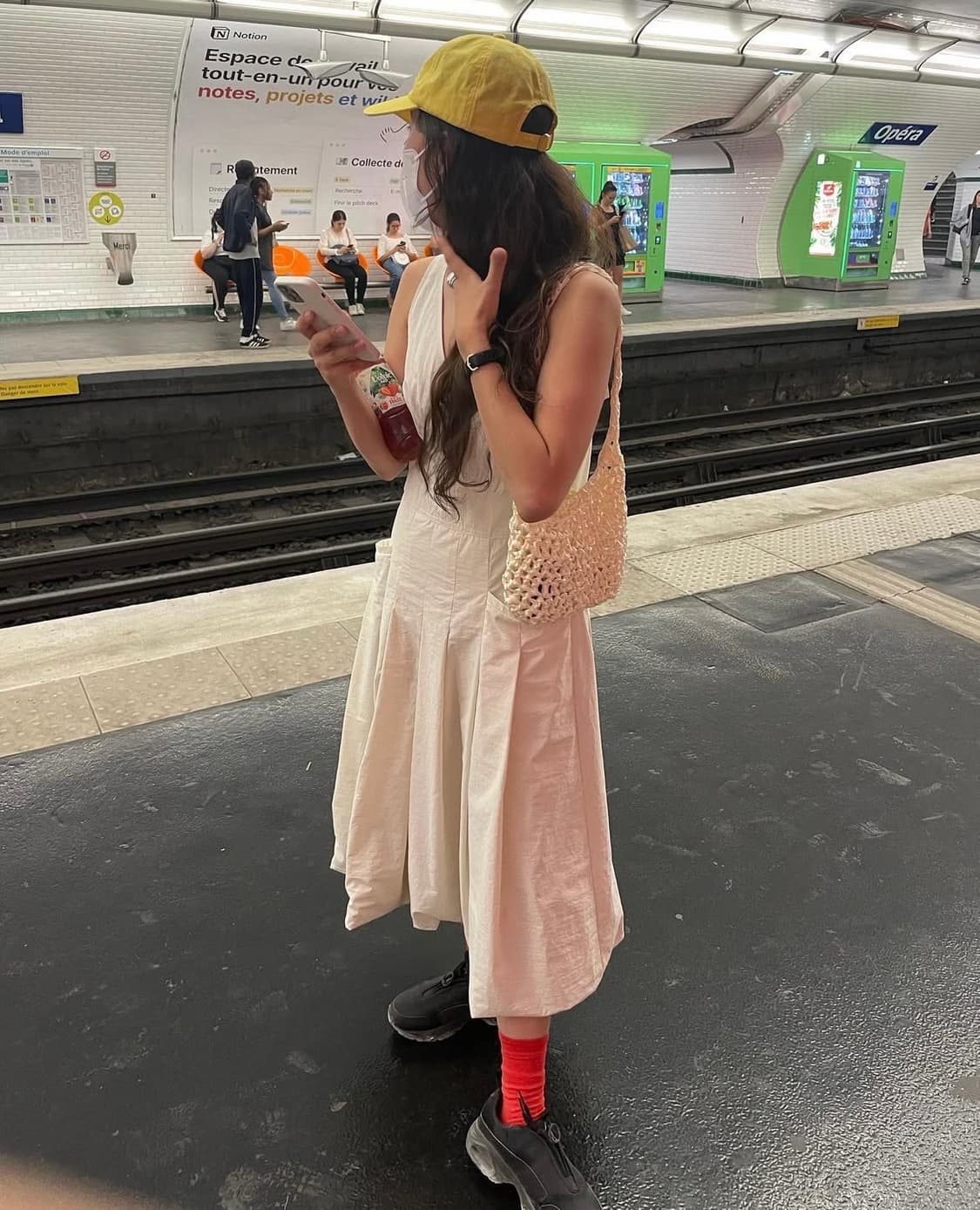 Ethos puffy dress ivory 상품이미지3