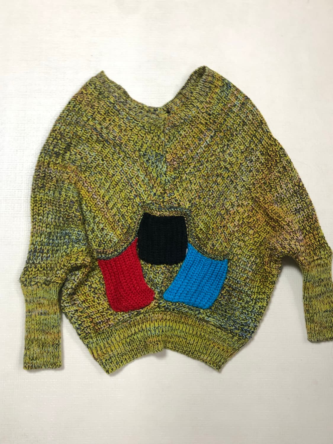 빈티지 비비드 포켓 니트 상품이미지8