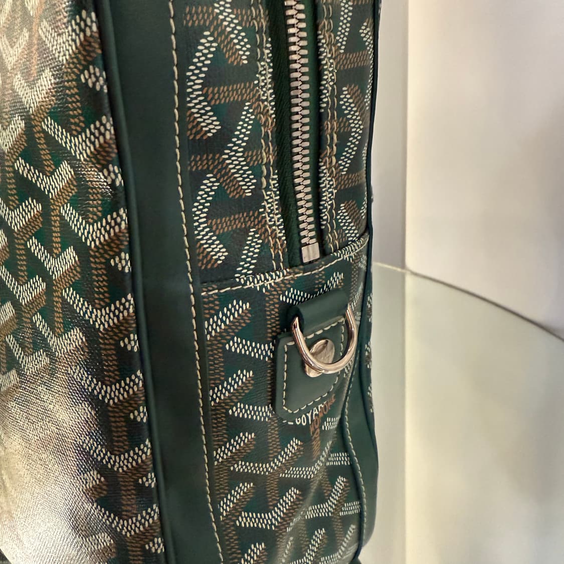 고야드 암바사드 도큐먼트 케이스 MM 그린 상품이미지9