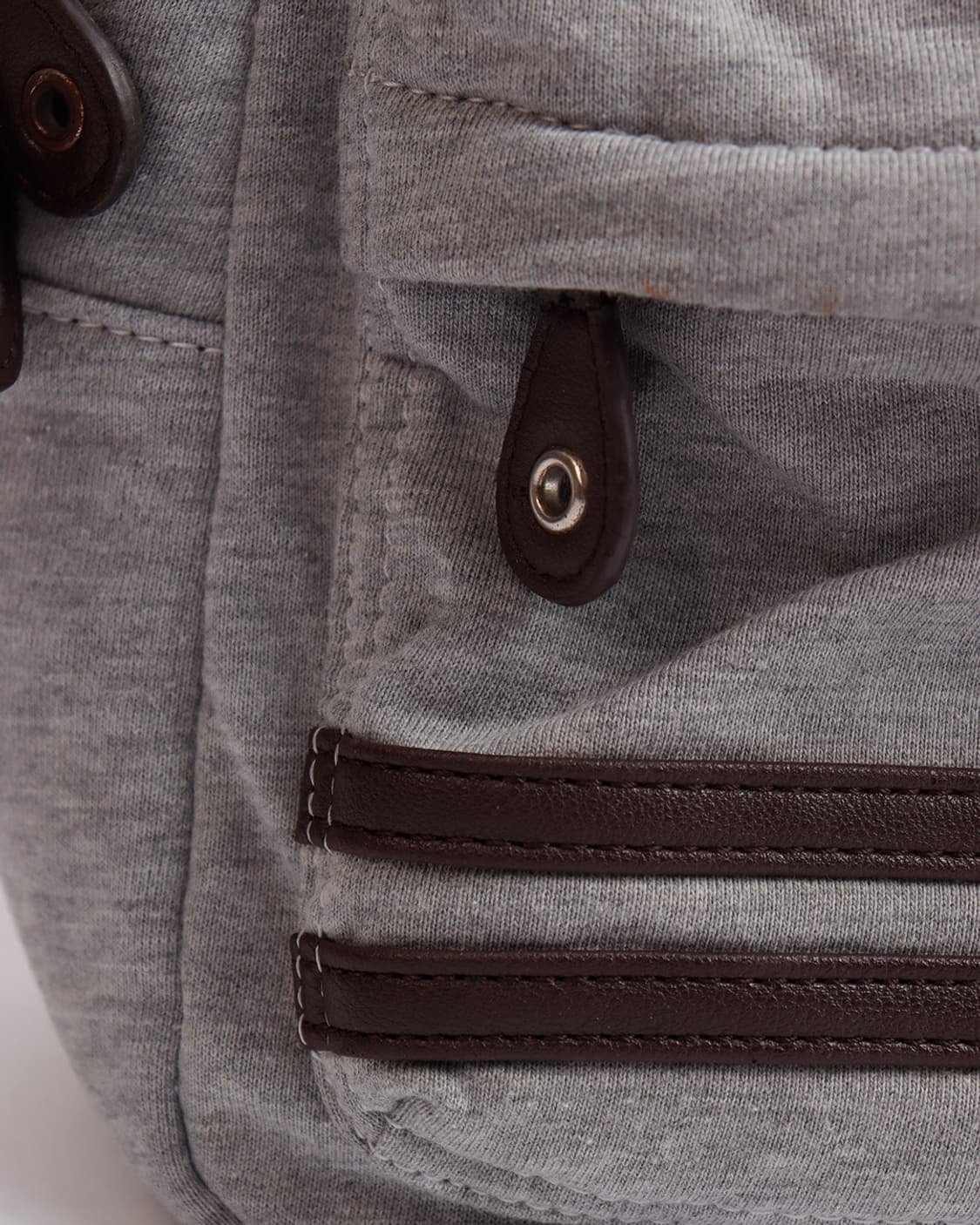 [CONVERSE] 그레이 스웨트 패브릭 백팩 상품이미지4