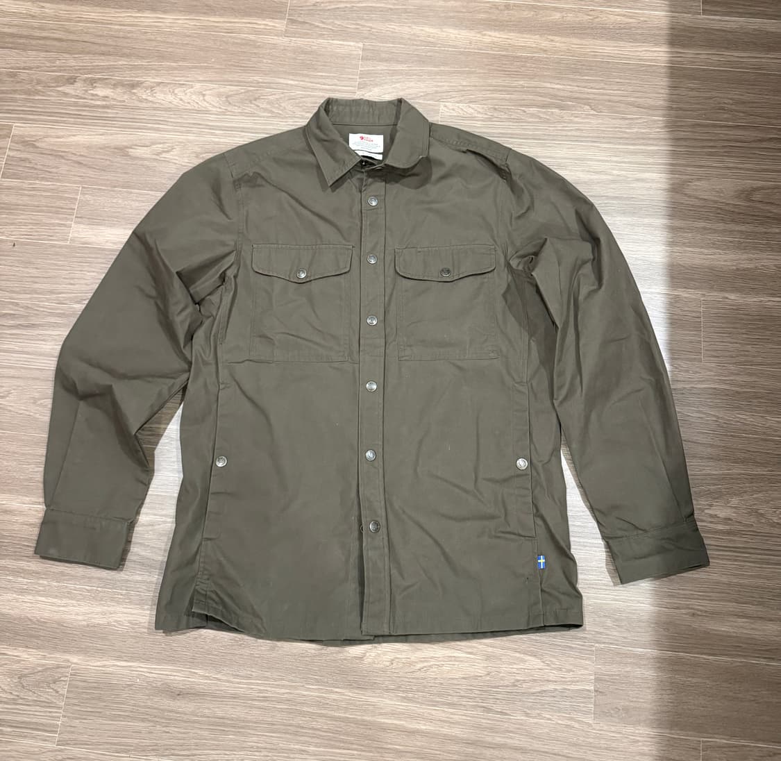 피엘라벤 싱기 오버셔츠 Laurel Green S 상품이미지1