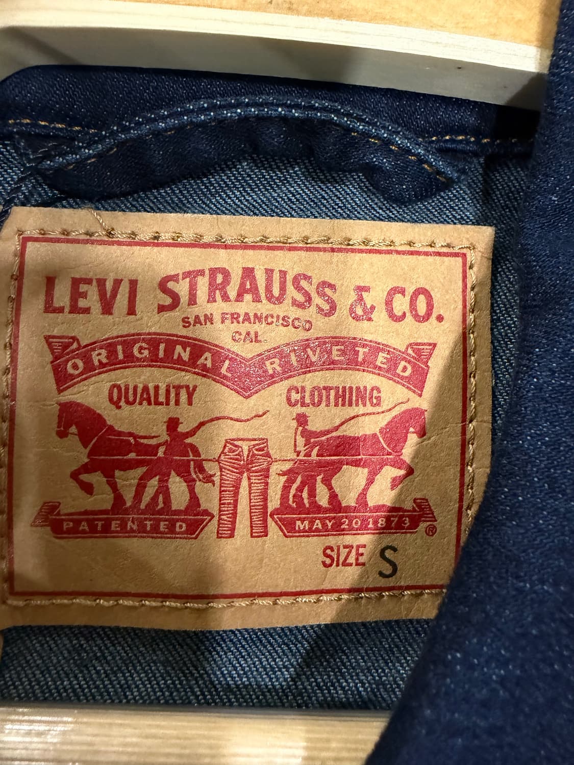 1. 리바이스 데님자켓 청자켓 상품이미지2