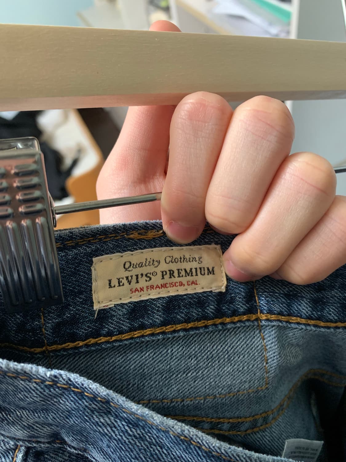 Levis 505 premium denim 36/32 상품이미지5
