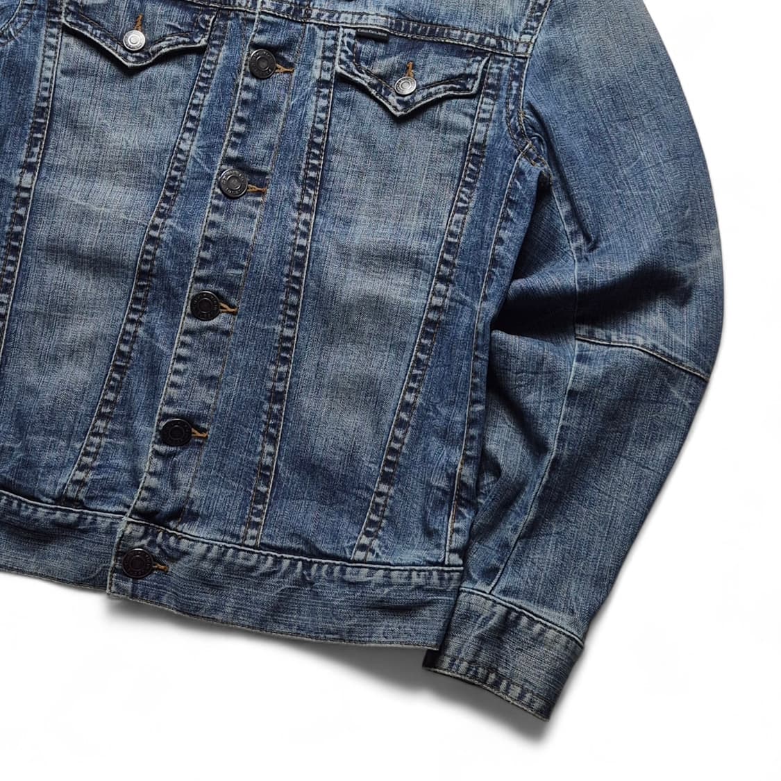[M] 캘빈클라인 로고 데님자켓 상품이미지5