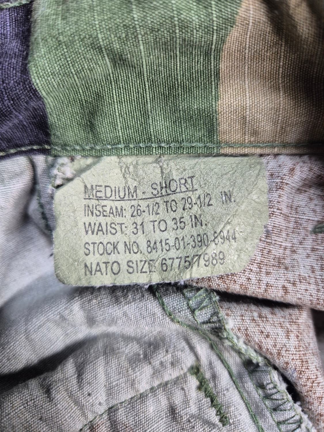 BDU 팬츠 미군 (BP14) 상품이미지6