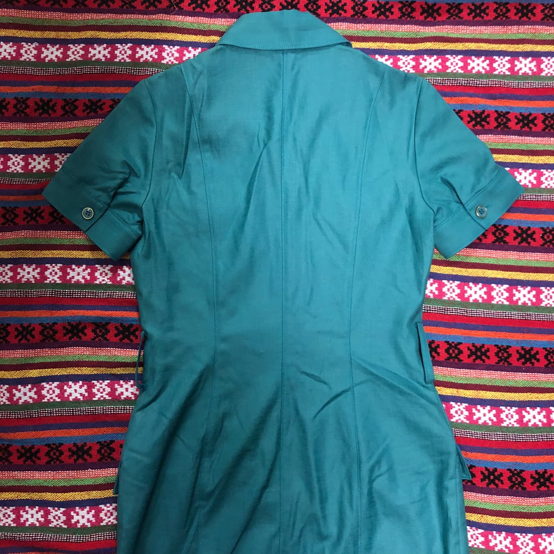 하프 슬리브 미디 원피스 상품이미지6