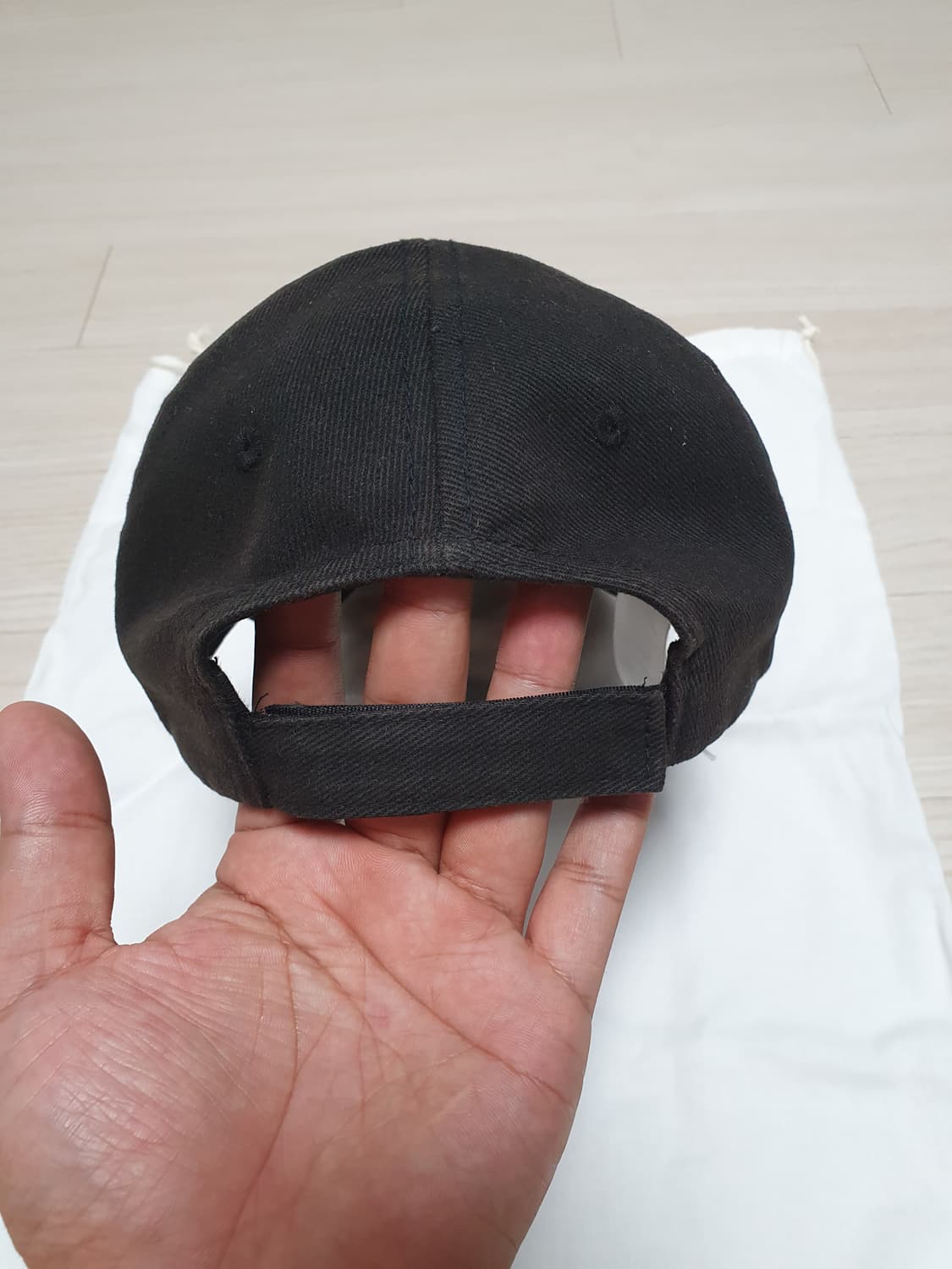 발렌시아가 웨이브로고 볼캡 상품이미지2