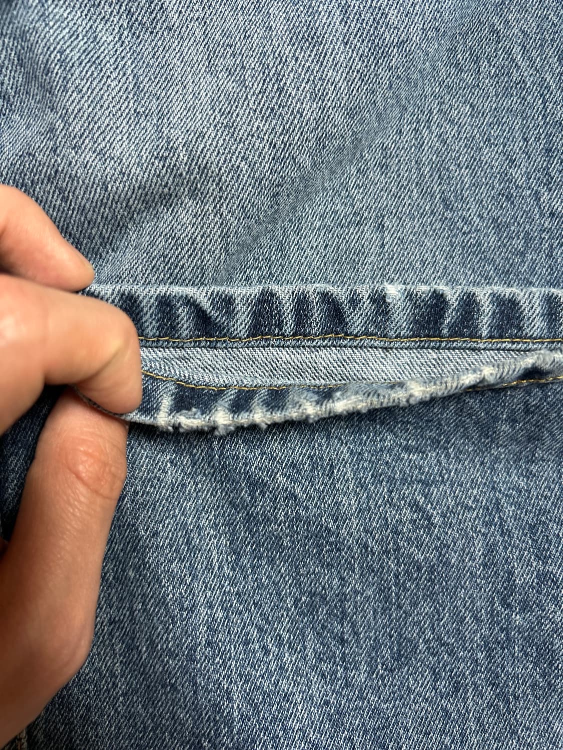 해칭룸 와이드 커브진 와커진 블루 4 상품이미지3