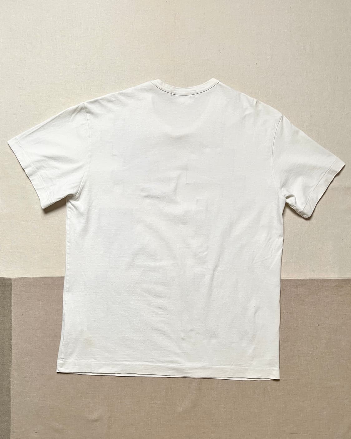 꼼데가르송 옴므 듀스 블럭 패치 티셔츠 comme des garcons 상품이미지2