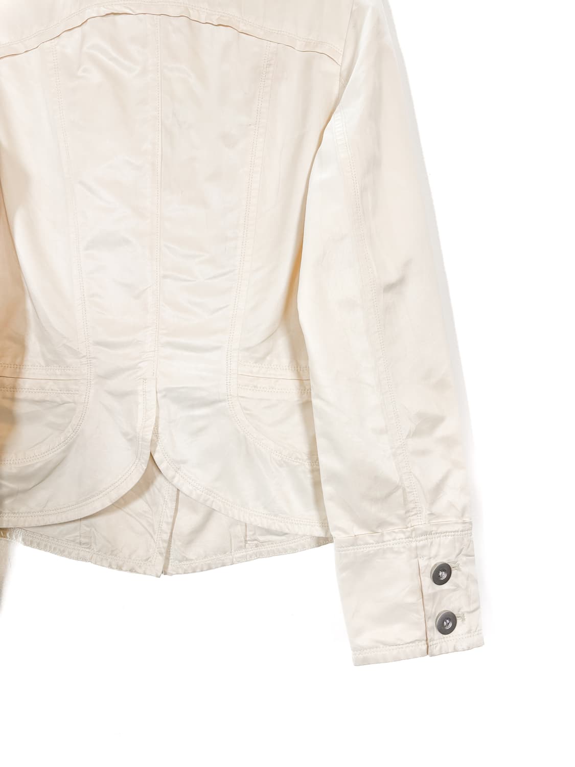  빈티지 사선 숏 트렌치 자켓 상품이미지8