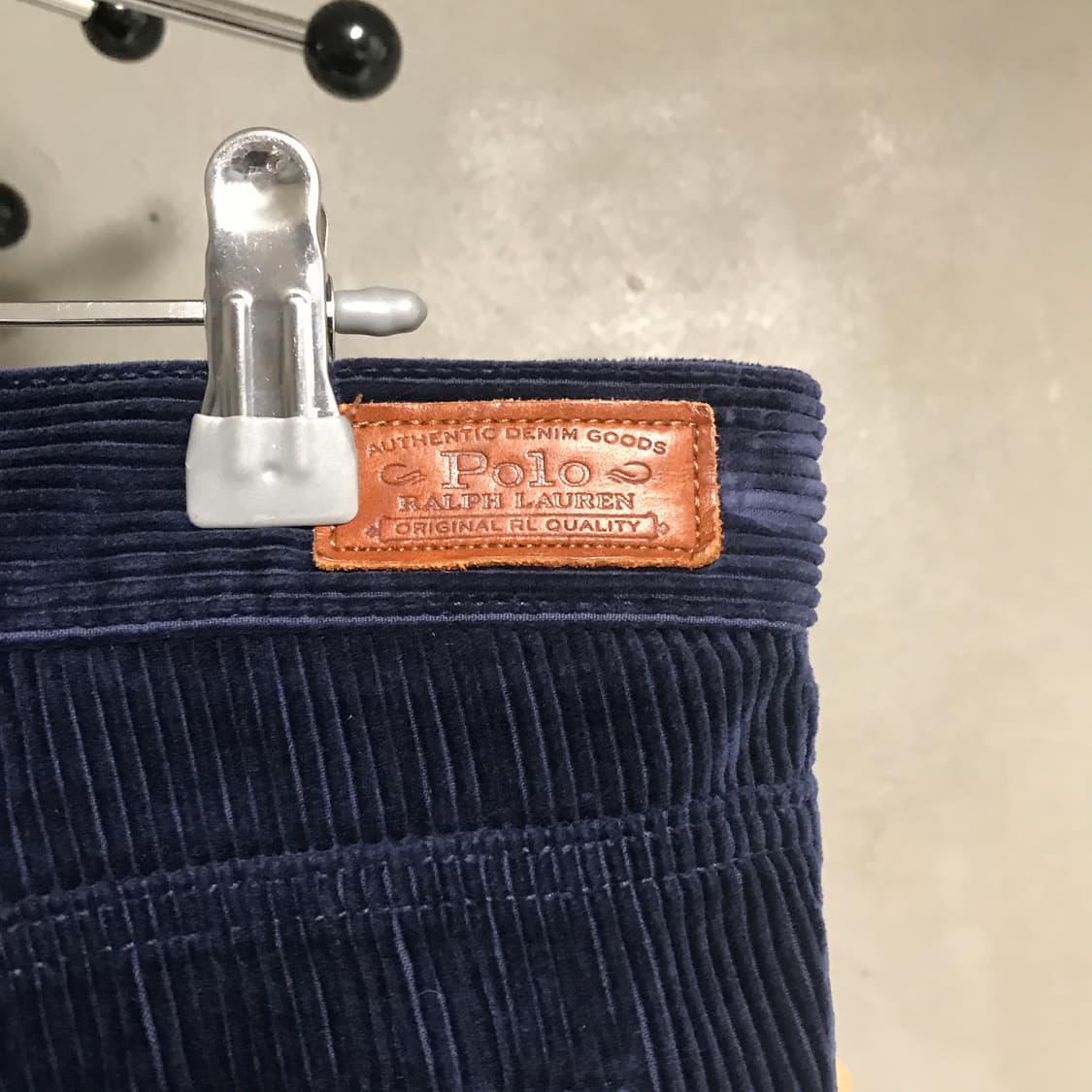폴로 랄프로렌 QR 코듀로이 팬츠 네이비 8 상품이미지4