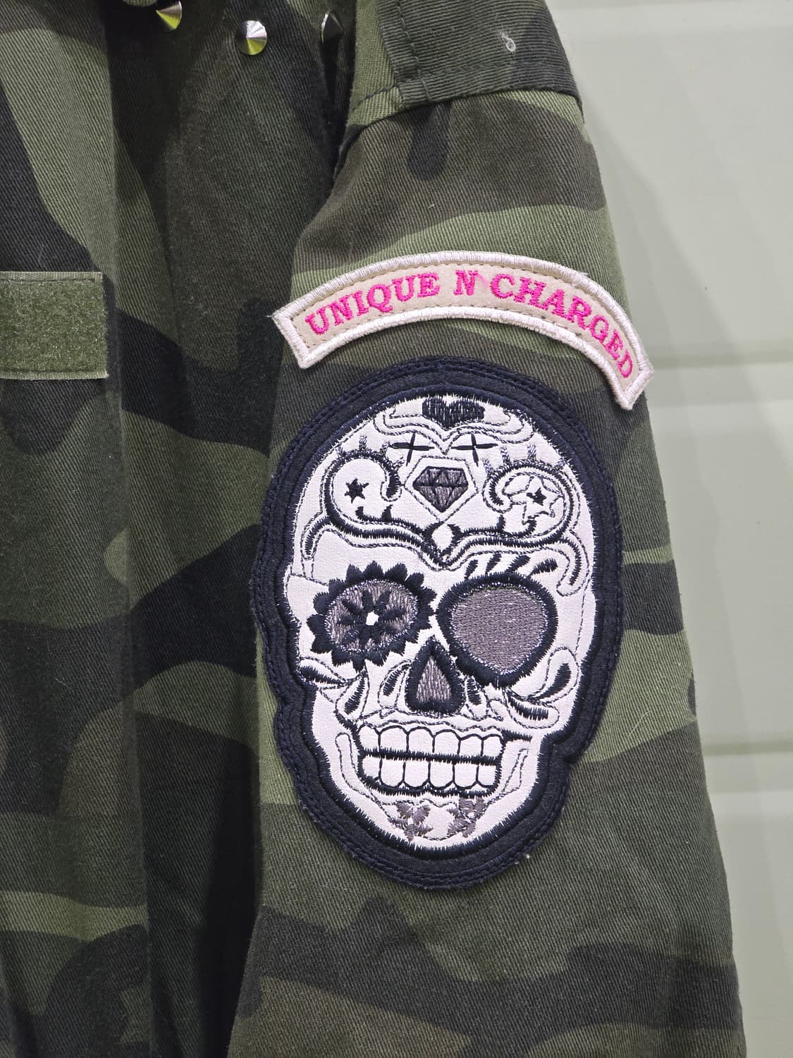 씨케이 Radiant Egoist 카모 야상 점퍼 상품이미지2