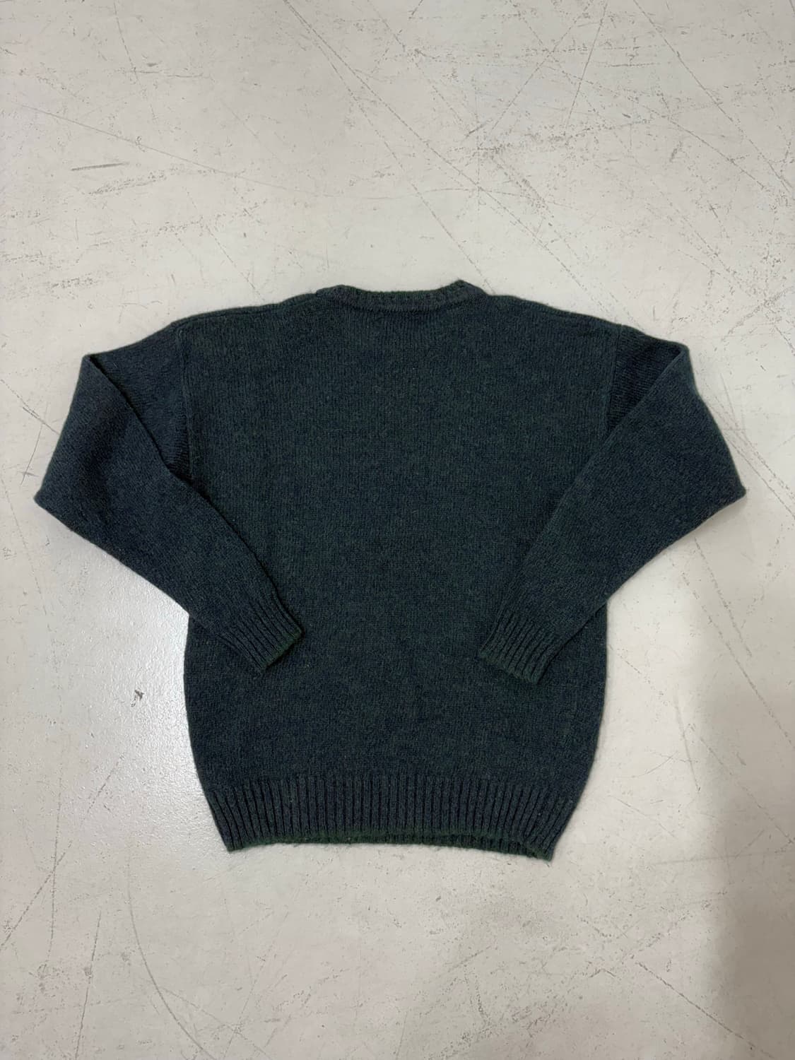 90‘s Wool rich Green wool sweater.  상품이미지8