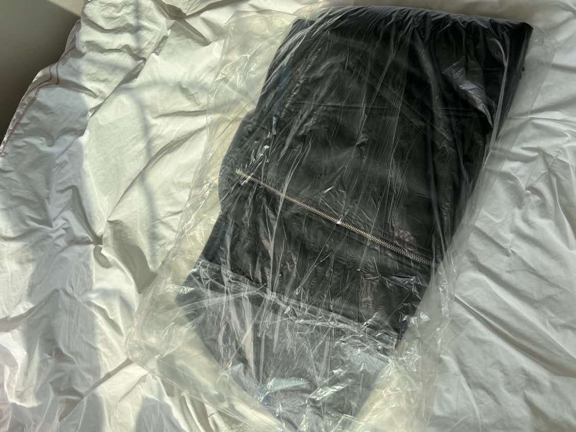 레더 위에 스머프? WKNDRS 스머프 그래픽 레더 자켓 M 상품이미지9